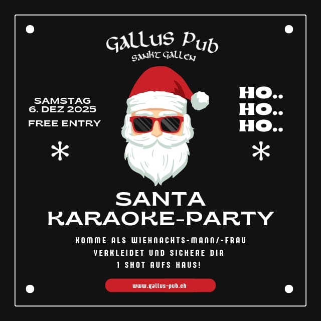 Santa Karaoke-Party